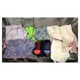 8 vintage hand made aprons