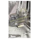 Glass canister and jar