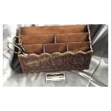 Vintage desk organizer- would be cool painted