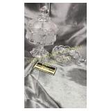 2 pcs clear coin glass