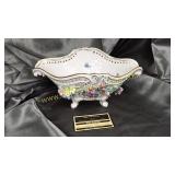 Dresden hand painted bowl