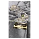 Waterford crystal dog