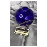 Cobalt blue sphere