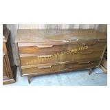 Midcentury dresser vase on legs 52x30h