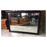Large beveled mirror 54x38in