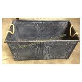 Stamped metal bin 26x14