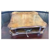 Wooden dresser box with drawer