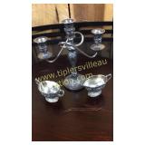 Negbaur NY/Japan cream and sugar and 3 arm