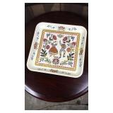 Midcentury maxey serving tray 13in