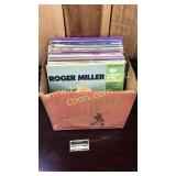 Record collection Jerry Clower, hank Williams &