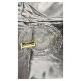 Bubble depression footed cake stand