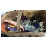 Basket of glass abs random stuff