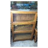 Oak Lawyers bookcase 34x50h