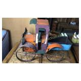 35x26in metal art truck