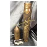 1919 Trench art very ornate and detailed