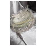 5 pcs press cut  glass