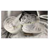 Group of embossed crystal