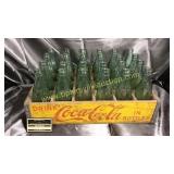 24 bottle yellow Coca-Cola crate