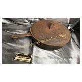 Cast iron chicken fryer with lid