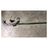 Large cotton scale with weight