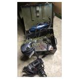 Box of sanders and drill