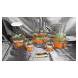 Vintage Juice pitchers and cups