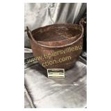 Unusual riveted bucket