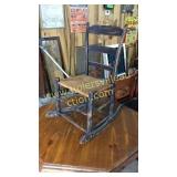 Primitive sewing rocker