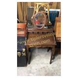 Small walnut vanity 26" wide