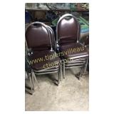 7 stacking waiting room chairs