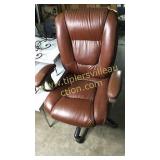 Bonded leather office chair