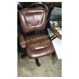 Brown office chair