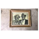 Amos and Andy print 17x15h