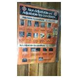 Gulf tire advertising cardboard poster 18x24h