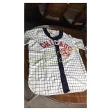 Flannel Chicago baseball jersey 2xl with tags