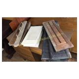 Group of shutters and misc