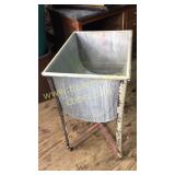 Single wash tub stand