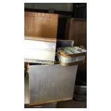 Metal box with handles and other metal containers