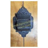 Cast iron match box