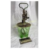 Vintage Vaseline glass mixer