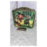Vintage 1966 Tarzan metal lunch box