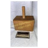 Rectangle butter mold