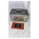 Cast aluminum rectangle butter mold