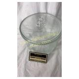 Old cheese preserver jar