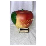 Old apple cookie jar