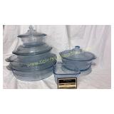 Group of fire king sapphire blue