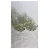 Set of 10 starburst sundae boats