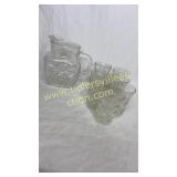 Starburst juice pitcher and glasses