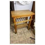 Rolling kitchen cart