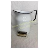 Enamel ware pitcher